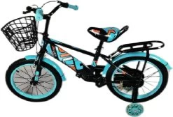 Kinderfiets - 16 Inch Kinderfiets -vanaf 4-7 Jaar Jongens En Meisjes Fietsen - Terugtrap -Rem -Stabilisatoren（2 Zijwieltjes）- Mandje - Achterbank - Groen -Extreem Snel Rijden 1200x818 3