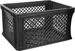 Fastrider Fietskrat Junior 22 Liter Zwart