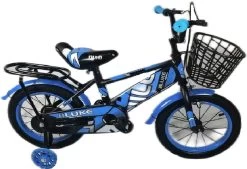 Kinderfiets - 14 Inch Kinderfiets -vanaf 3-5 Jaar Jongens En Meisjes Fietsen - Terugtrap -Rem -Stabilisatoren(2 Zijwieltjes)- Mandje - Achterbank - Blauw 19 Kinderfiets - 14 Inch Kinderfiets -vanaf 3-5 Jaar Jongens En Meisjes Fietsen - Terugtrap -Rem -Stabilisatoren(2 Zijwieltjes)- Mandje - Achterbank - Blauw -Extreem Snel Rijden 1200x820 1