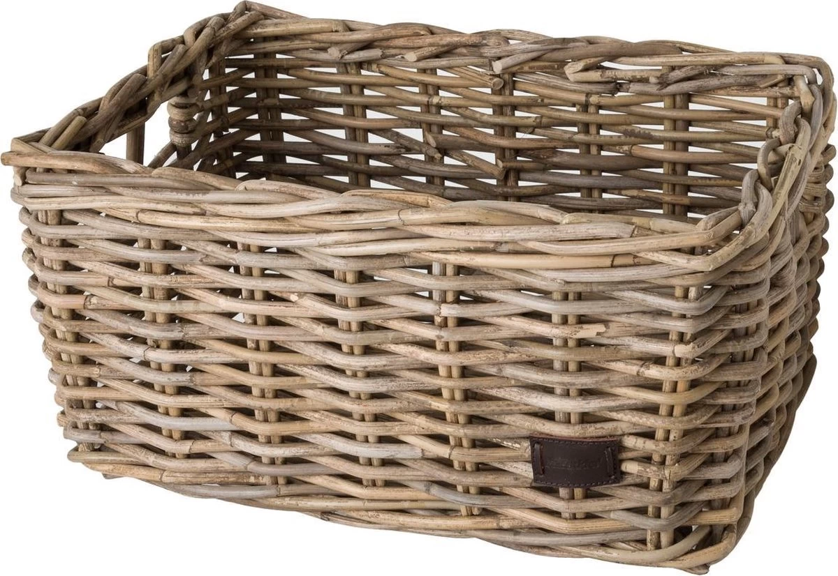 Fastrider Zeno Rotan Fietsmand - Naturel - 26L - Handgemaakt 3 Fastrider Zeno Rotan Fietsmand - Naturel - 26L - Handgemaakt
