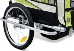 Fietkar - 2 Kinderen - Met Schokbreker - Lime -Extreem Snel Rijden 1200x826 26