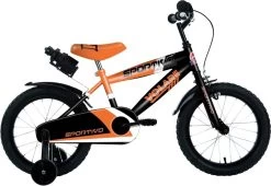 Volare Sportivo Kinderfiets - Jongens - 14 Inch - Neon Oranje/Zwart - 95% Afgemonteerd -Extreem Snel Rijden 1200x826 7