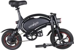 Merkloos Windgoo - B3 Pro V2 - Elektrische Long-Range E-Bike Met Trappers - E-bike - 25Km / H - Zwart -Extreem Snel Rijden 1200x827 2