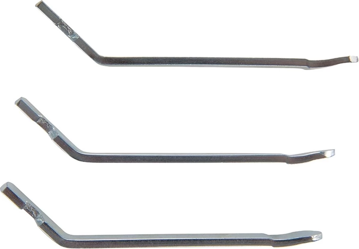 Silverline Bandenlichter - Bandenlepel - 110 Mm - Metaal - 3 Stuks 4 Silverline Bandenlichter - Bandenlepel - 110 Mm - Metaal - 3 Stuks - Afbeelding 2