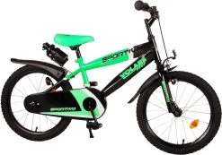 Volare Sportivo Kinderfiets - Jongens - 18 Inch - Neon Groen Zwart - 95% Afgemonteerd -Extreem Snel Rijden 1200x839 1