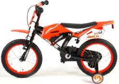 Volare Motorbike Kinderfiets - Jongens - 16 Inch - Oranje - 95% Afgemonteerd 20 Volare Motorbike Kinderfiets - Jongens - 16 Inch - Oranje - 95% Afgemonteerd -Extreem Snel Rijden 1200x845