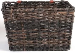 Volare Grote Gevlochten Fietsmand