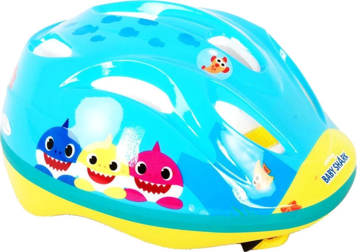 Volare Baby Shark Fietshelm - Skatehelm - 51 - 55 Cm 3 Volare Baby Shark Fietshelm - Skatehelm - 51 - 55 Cm