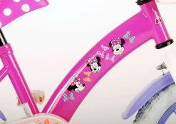 Volare Disney Minnie Cutest Ever! - Kinderfiets - Meisjes - 14 Inch - Roze -Extreem Snel Rijden 1200x850