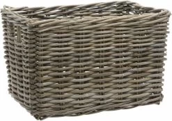 New Looxs Brisbane Large Fietsmand Voordrager - 39 Liter - Rotan - Grijs -Extreem Snel Rijden 1200x851 9