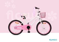 Amigo Flower Meisjesfiets - Kinderfiets 18 Inch - Wit 22 Amigo Flower Meisjesfiets - Kinderfiets 18 Inch - Wit -Extreem Snel Rijden 1200x857 4