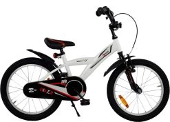 2Cycle Biker Kinderfiets - 18 Inch - Wit - Jongensfiets 15 2Cycle Biker Kinderfiets - 18 Inch - Wit - Jongensfiets -Extreem Snel Rijden 1200x859