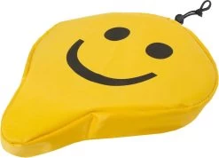 M-wave Zadeldek Smiley Universeel 250 X 230 Mm Geel