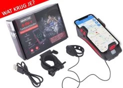 Universele Telefoonhouder Fiets Smartphonehouder - Met Verlichting, Fietsbel En Powerbank -Extreem Snel Rijden 1200x867 11