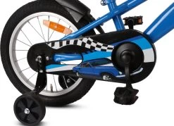 SJOEF Race Jongensfiets 14 Inch - Blauw -Extreem Snel Rijden 1200x872 1