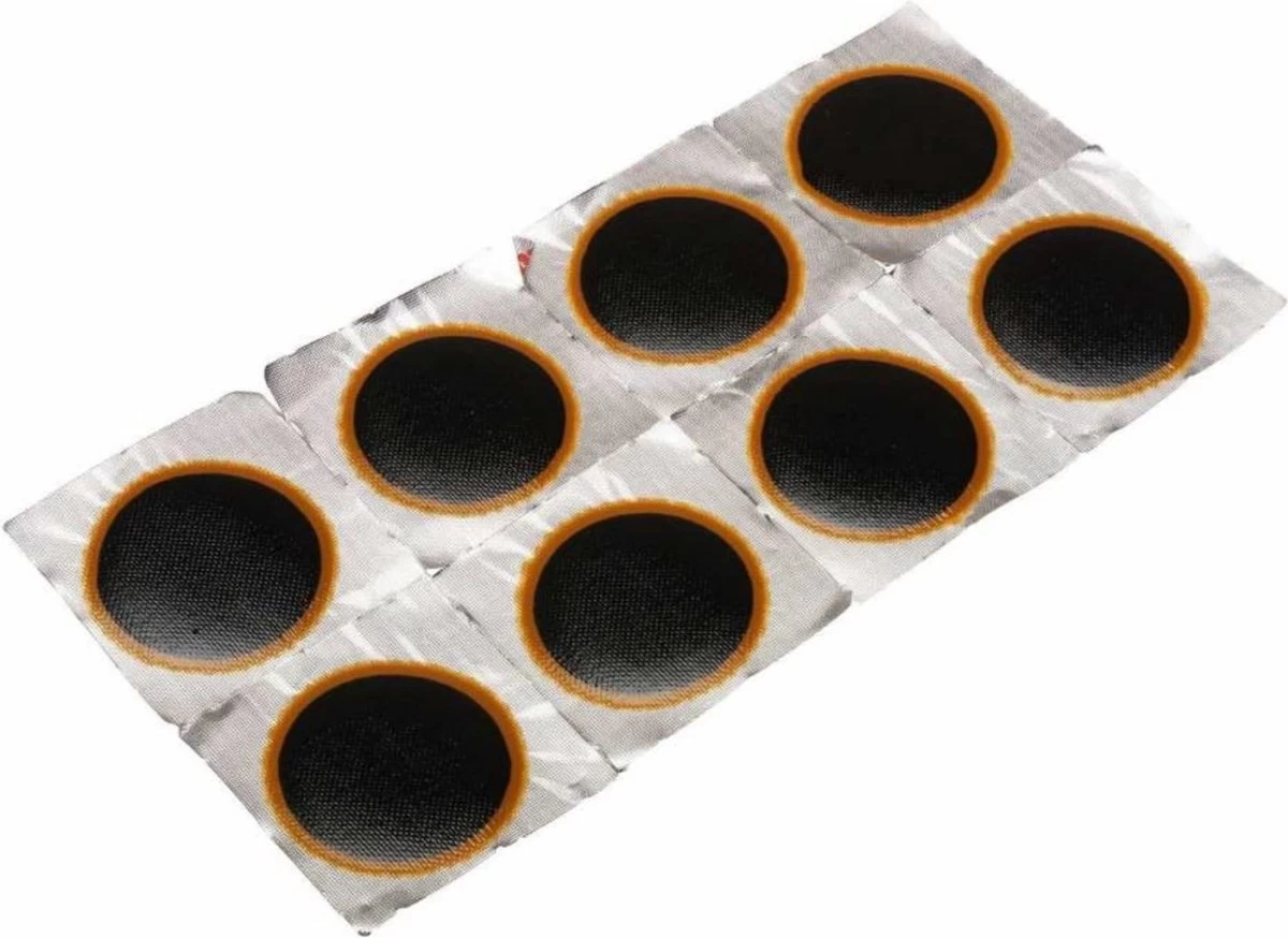 Simson Bandenplakkers - Fietsbandreparatie - Rond - Ø 33 Mm - 8 Stuks 7 Simson Bandenplakkers - Fietsbandreparatie - Rond - Ø 33 Mm - 8 Stuks - Afbeelding 5