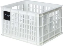 Basil Fietskrat M - Medium - 29.5 Liter - Wit -Extreem Snel Rijden 1200x875 5