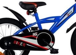2Cycle Biker Kinderfiets - 16 Inch - Blauw - Jongensfiets -Extreem Snel Rijden 1200x877 3