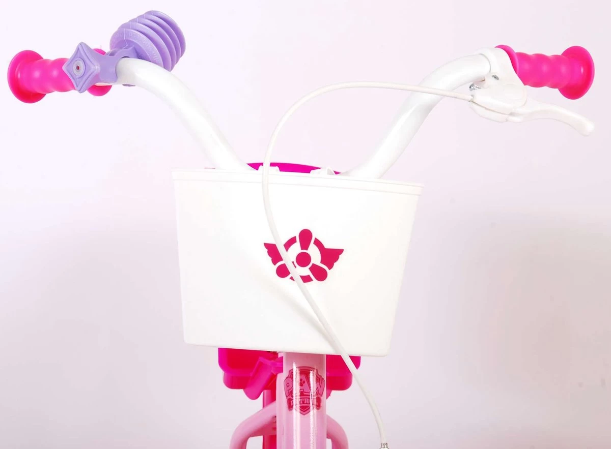 Volare Paw Patrol Kinderfiets - Meiden - 12 Inch - Roze - Doortrapper 13 Volare Paw Patrol Kinderfiets - Meiden - 12 Inch - Roze - Doortrapper - Afbeelding 11