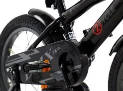 2Cycle BMX-Fun Kinderfiets - 14 Inch - Zwart - Jongensfiets -Extreem Snel Rijden 1200x889