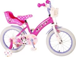 Disney Minnie Cutest Ever! Kinderfiets - Meisjes - 16 Inch - Roze -Extreem Snel Rijden 1200x894
