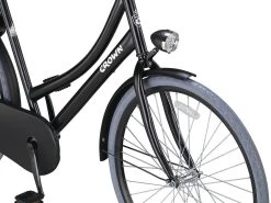 Crown Moscow Omafiets 28 Inch 53cm Grijs -Extreem Snel Rijden 1200x900