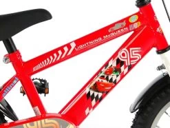 Volare Disney Cars Kinderfiets - Jongens - 16 Inch - Rood -Extreem Snel Rijden 1200x904