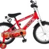 Volare Disney Cars Kinderfiets - Jongens - 16 Inch - Rood 2 Volare Disney Cars Kinderfiets - Jongens - 16 Inch - Rood -Extreem Snel Rijden 1200x910 1