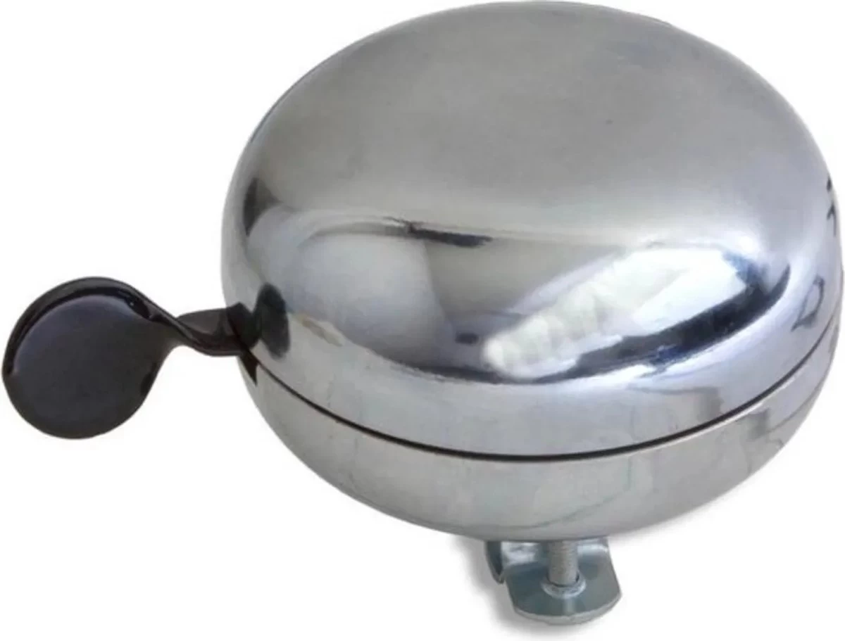 Benson Fietsbel - Ding-Dong - Groot - Ø 80 Mm. - Chroom 3 Benson Fietsbel - Ding-Dong - Groot - Ø 80 Mm. - Chroom