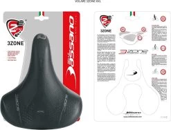 Zadel Selle Bassano Volare BigCity XXL Elastomeer - Zwart -Extreem Snel Rijden 1200x911 9