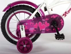 Volare Heart Cruiser Kinderfiets - Meisjes - 12 Inch - Wit Paars -Extreem Snel Rijden 1200x912 1