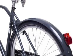 Amigo Forest - Transportfiets 28 Inch - Herenfiets Met Voordrager - Grijs -Extreem Snel Rijden 1200x912