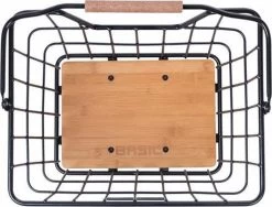 Basil Nordland Fietsmand - Voor Of Achter - Zwart/Bruin - 23 Liter -Extreem Snel Rijden 1200x914 7