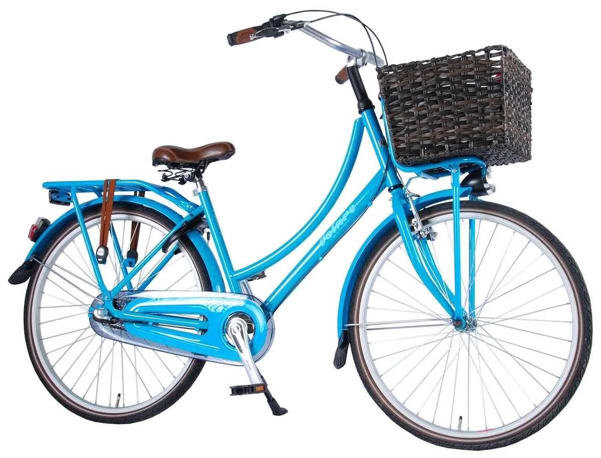 Volare Grote Gevlochten Fietsmand 7 Volare Grote Gevlochten Fietsmand - Afbeelding 5