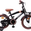 Amigo 2Cool Jongensfiets - Kinderfiets 16 Inch - Matzwart