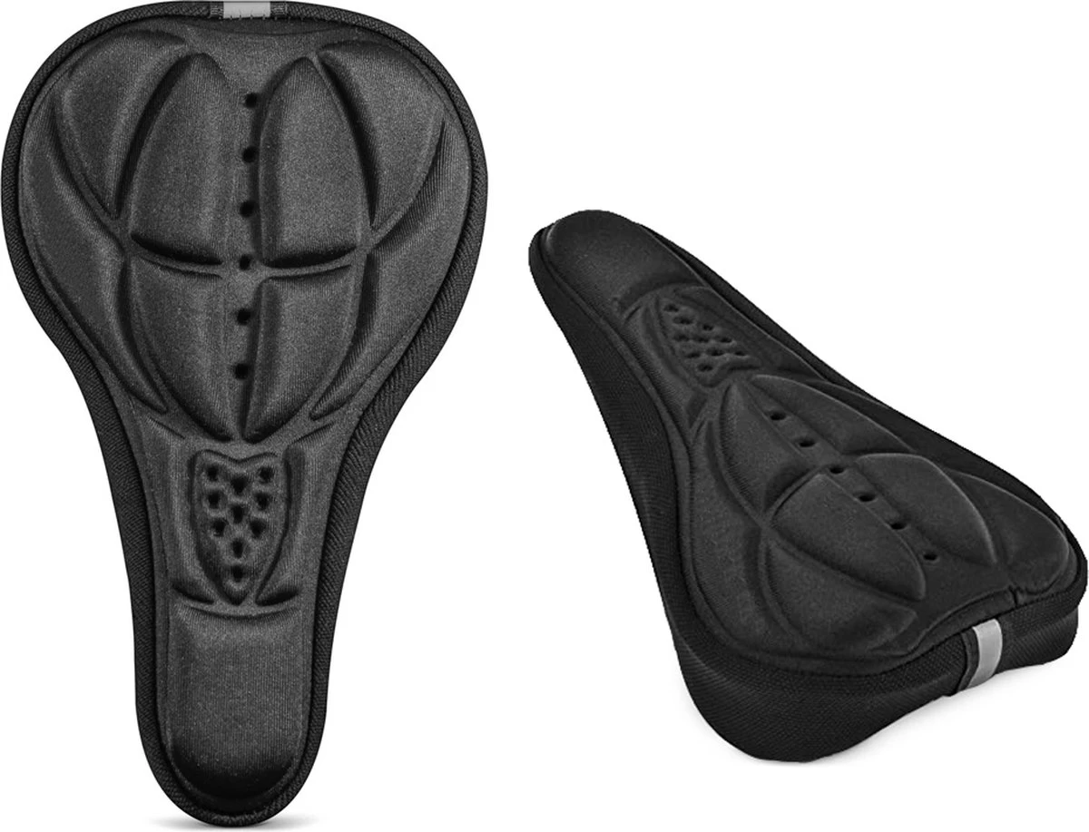 Universele 3D Comfort Gel Zadelhoes - Fietszadel Gelzadel Hoes - Fietszadelhoes - Zadeldekje - Zadel Dekje Hoes - Zadelkussen Fietszadeldekje Overtrek - Voor Fiets/E-Bike/Mountainbike/MTB - One-Size - Zwart 5 Universele 3D Comfort Gel Zadelhoes - Fietszadel Gelzadel Hoes - Fietszadelhoes - Zadeldekje - Zadel Dekje Hoes - Zadelkussen Fietszadeldekje Overtrek - Voor Fiets/E-Bike/Mountainbike/MTB - One-Size - Zwart - Afbeelding 3