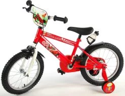 Volare Disney Cars Kinderfiets - Jongens - 16 Inch - Rood -Extreem Snel Rijden 1200x918