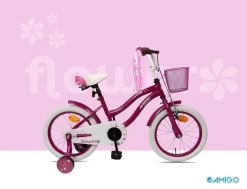 Amigo Flower Meisjesfiets - Kinderfiets 16 Inch - Paars 26 Amigo Flower Meisjesfiets - Kinderfiets 16 Inch - Paars -Extreem Snel Rijden 1200x920 13