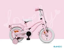 Amigo Lovely Meisjesfiets - Kinderfiets 14 Inch - Roze 23 Amigo Lovely Meisjesfiets - Kinderfiets 14 Inch - Roze -Extreem Snel Rijden 1200x920 23