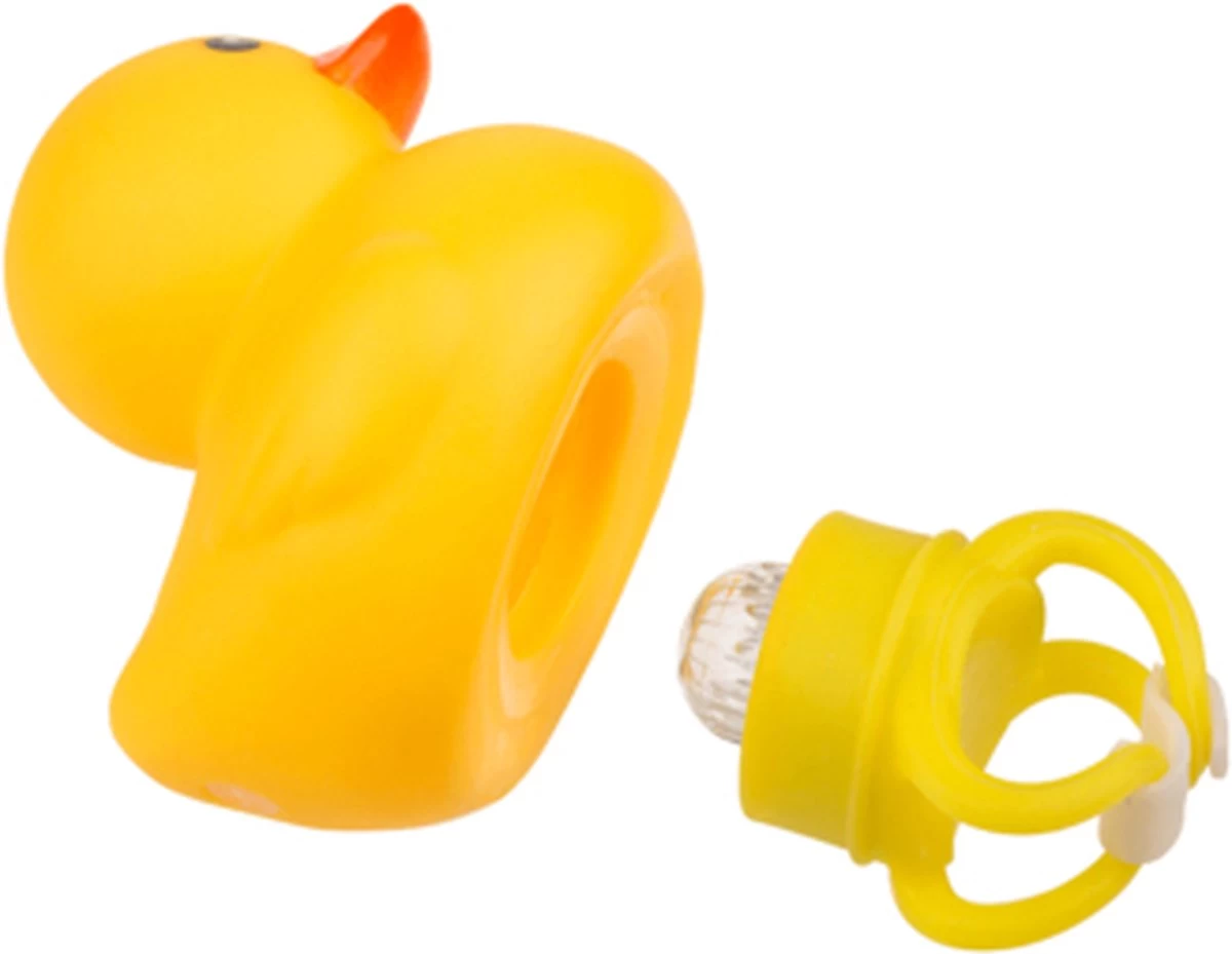 Merkloos Piepende Eend Met Led Licht Voor Op De Fiets 9 Merkloos Piepende Eend Met Led Licht Voor Op De Fiets - Afbeelding 7