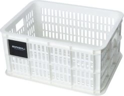 Basil Fietskrat S - Klein - 17.5 Liter - Wit -Extreem Snel Rijden 1200x930 5