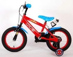 Spider-Man Kinderfiets - Jongens - 14 Inch - Rood/Blauw - Twee Handremmen -Extreem Snel Rijden 1200x932 4