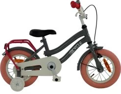 2Cycle Pretty - Kinderfiets - 12 Inch - Grijs-Roze - Meisjesfiets -Extreem Snel Rijden 1200x933 2