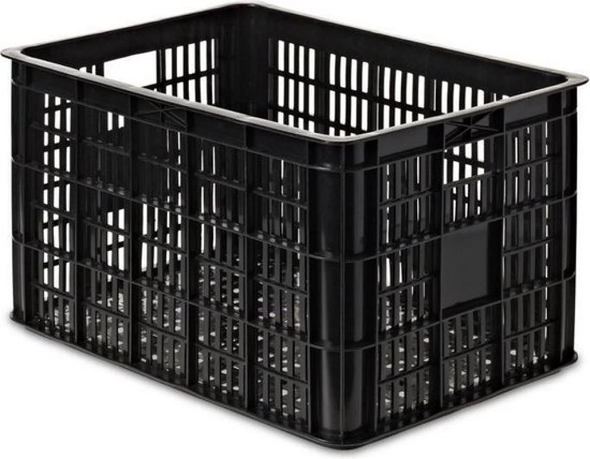 Lastpak Fietskrat Groot - Zwart - 46 L 3 Lastpak Fietskrat Groot - Zwart - 46 L