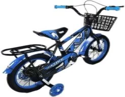 Kinderfiets - 14 Inch Kinderfiets -vanaf 3-5 Jaar Jongens En Meisjes Fietsen - Terugtrap -Rem -Stabilisatoren(2 Zijwieltjes)- Mandje - Achterbank - Blauw 22 Kinderfiets - 14 Inch Kinderfiets -vanaf 3-5 Jaar Jongens En Meisjes Fietsen - Terugtrap -Rem -Stabilisatoren(2 Zijwieltjes)- Mandje - Achterbank - Blauw -Extreem Snel Rijden 1200x935 1