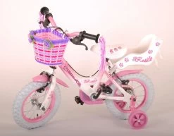 Volare Rose Kinderfiets - Meisjes - 12 Inch - Roze - 2 Handremmen -Extreem Snel Rijden 1200x940 3