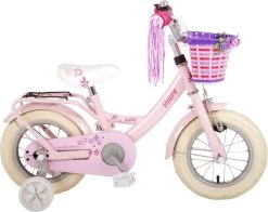 Volare Ashley Kinderfiets - Meisjes - 12 Inch - Roze - 95% Afgemonteerd