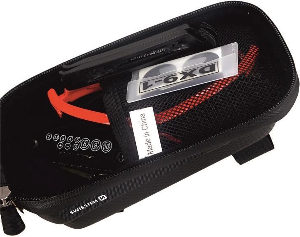 Swissten Telefoonhouder Fiets Waterdicht - Geschikt Voor O.a. IPhone 7/8/SE/X/XS/XR/11/12/13/14 - Pro/Pro Max/Mini/Plus & Diverse Samsung Smartphones Van 5.4 Tot 6.7 Inch - XL 7 Swissten Telefoonhouder Fiets Waterdicht - Geschikt Voor O.a. IPhone 7/8/SE/X/XS/XR/11/12/13/14 - Pro/Pro Max/Mini/Plus & Diverse Samsung Smartphones Van 5.4 Tot 6.7 Inch - XL - Afbeelding 5