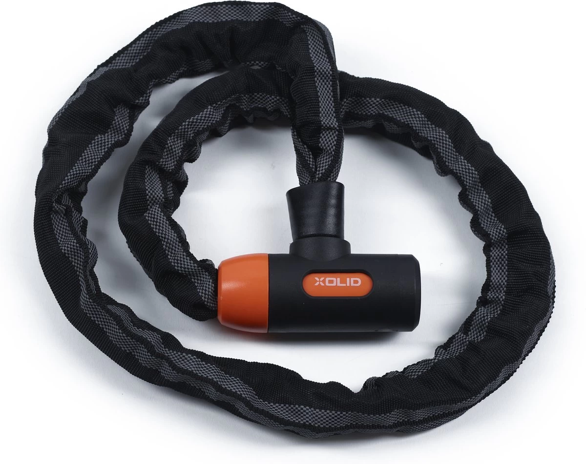 Xolid Kettingslot Fiets - Reflective Fietsslot Ketting - Slot 120CM 3 Xolid Kettingslot Fiets - Reflective Fietsslot Ketting - Slot 120CM