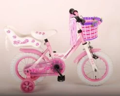 Volare Rose Kinderfiets - 12 Inch - Meisjes - Roze/wit - 95% Afgemonteerd -Extreem Snel Rijden 1200x956 3